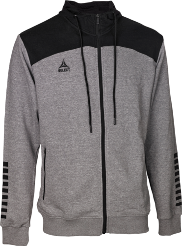 Select Kapuzen-Sweatjacke Oxford V22 - navy schwarz