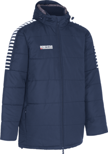 Derbystar Hyper Stadionjacke - navy weiss