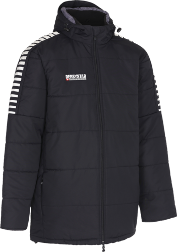 Derbystar Hyper Stadionjacke - schwarz weiss
