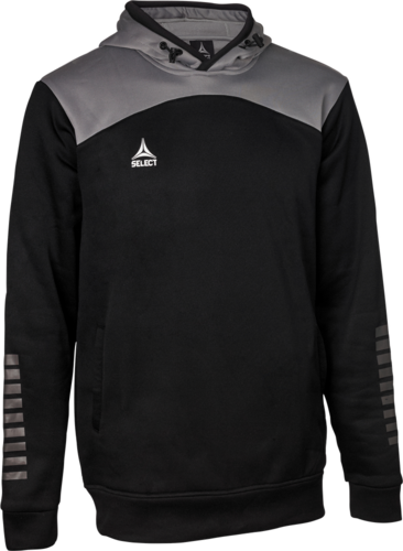 Select Kapuzenpulllover Oxford V22 - schwarz grau