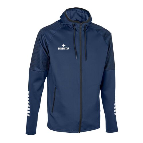 Derbystar Primo Kapuzenjacke V24 - navy weiss