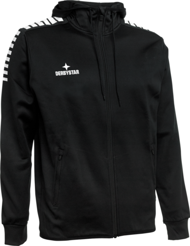 Derbystar Primo Kapuzenjacke - schwarz weiss