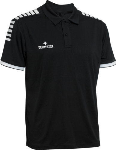Derbystar Primo Polo-Shirt - schwarz weiss