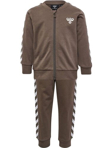 Hummel Hmlbille Tracksuit - major brown