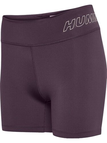 Hummel Hmlte Fundamental Mw Tight Shorts - plum perfect