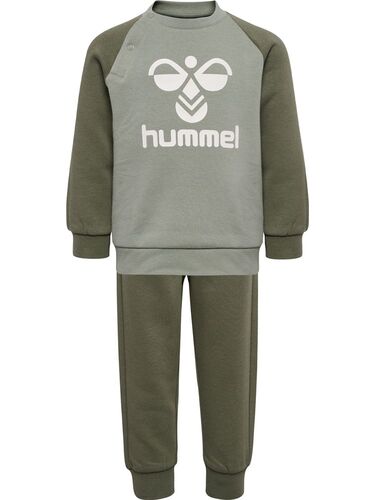 Hummel Hmlhumming Crewsuit - dusty olive