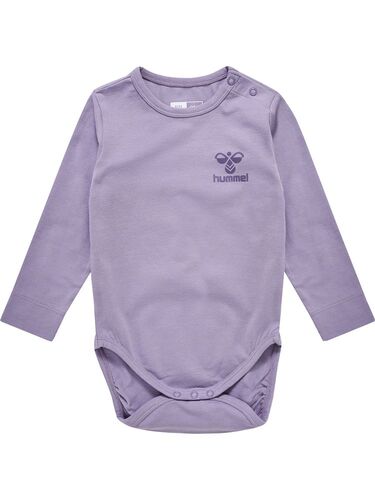 Hummel Hmlmino Body L/S - lavender gray