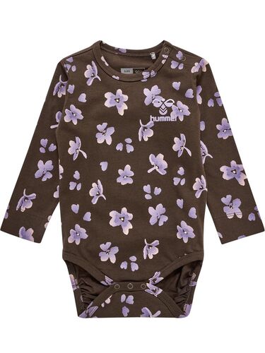 Hummel Hmlgug Body L/S - chocolate brown