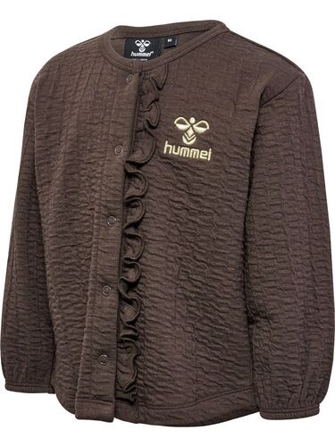 Hummel Hmlissa Sweat Jacket - chocolate brown