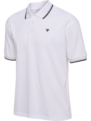 Hummel Hmlloose Polo Shirt S/S Bee - white