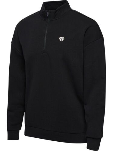 Hummel Hmlloose Half Zip  Bee - black
