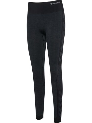 Hummel Hmlmt Shine Seamless Mw Tights - black melange