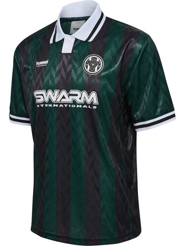 Hummel Hmlloose Football Jersey S/S - ponderosa pine