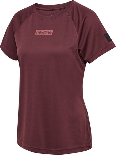 newline Nwlcharge Mesh T-Shirt W - decadent chocolate