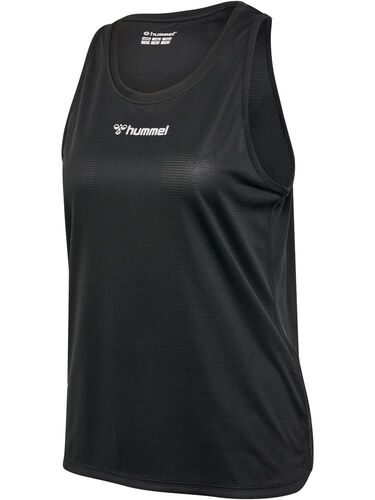 Hummel Hmlrun Singlet S/L Woman - black
