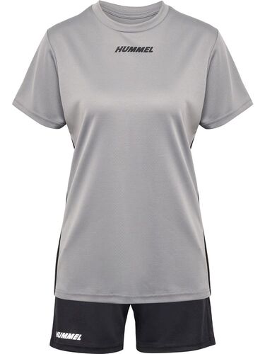 Hummel Hmlmulti Pl Set Woman - sharkskin/black