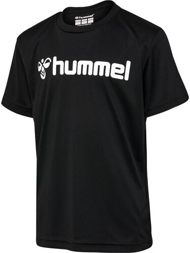 Hummel Hmllogo Jersey S/S Kids - black