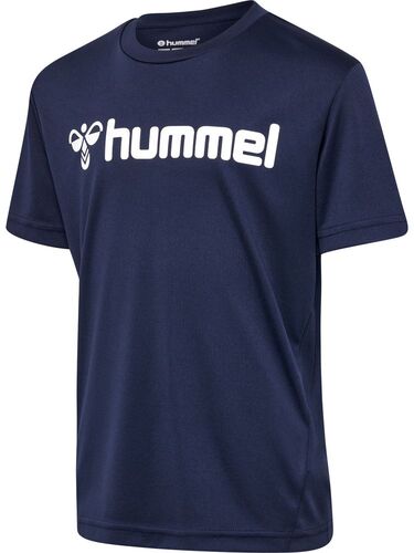 Hummel Hmllogo Jersey S/S Kids - marine