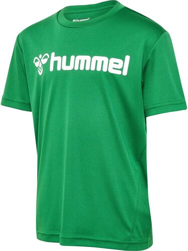 Hummel Hmllogo Jersey S/S Kids - jelly bean