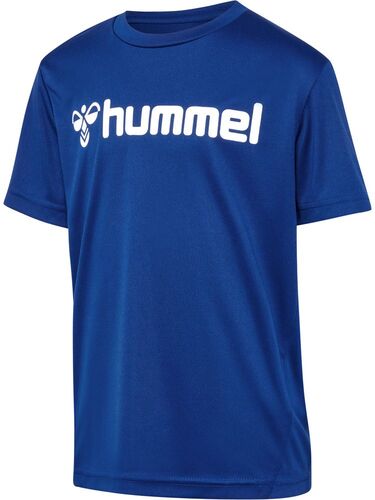 Hummel Hmllogo Jersey S/S Kids - true blue