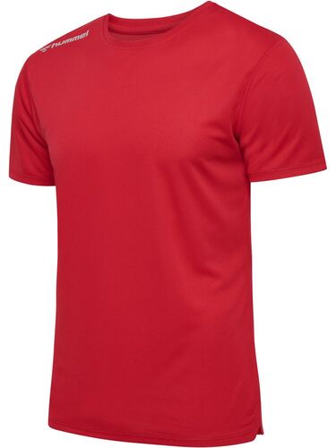 Hummel Hmlrun Jersey S/S - tango red