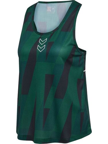 Hummel Hmlcourt Aop Light Weight Tanktop W - rain forest