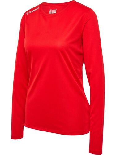 Hummel Hmlrun Jersey L/S Woman - tango red