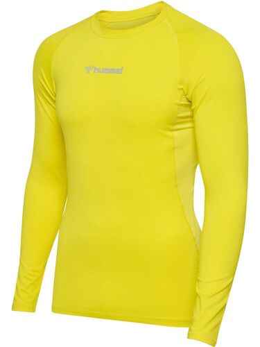 Hummel Hmlbl Performance Tee L/S - blazing yellow