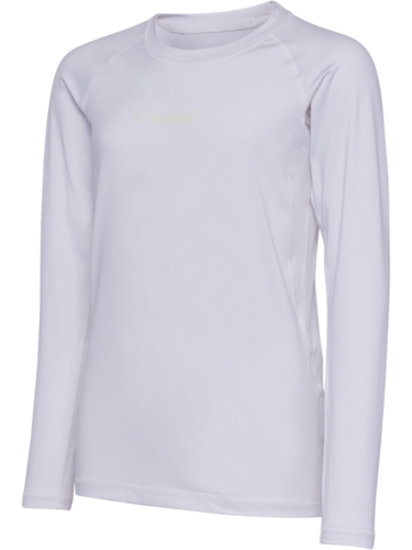 Hummel Hmlbl Performance Tee L/S Kids - white