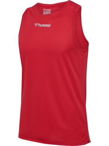 Hummel Hmlrun Singlet S/L - tango red