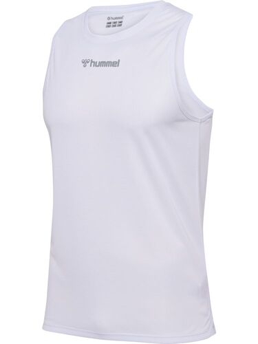 Hummel Hmlrun Singlet S/L - white