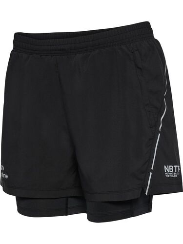 newline Nwlfast 2In1 Zip Pocket  Shorts W - black