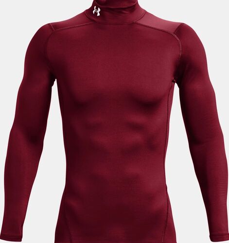 Under Armour Ua Cg Armour Comp Mock - cardinal