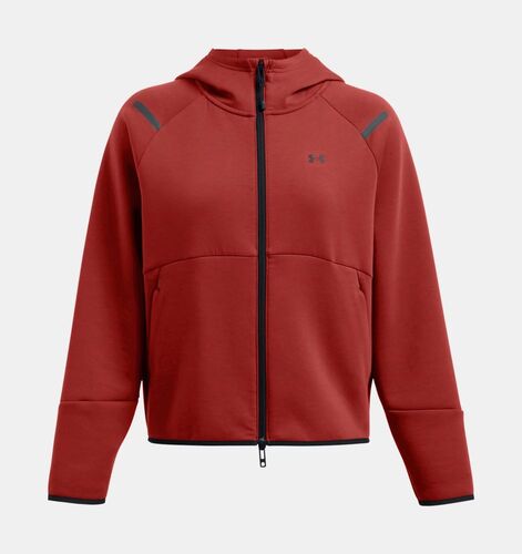 Under Armour Unstoppable Flc Fz - earthen orange