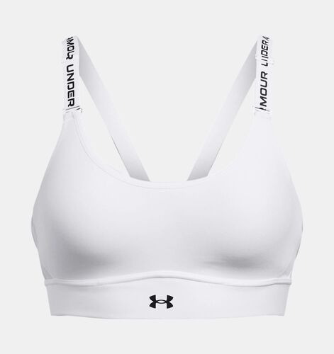 Under Armour Ua Infinity Mid 2.0 Bra - white