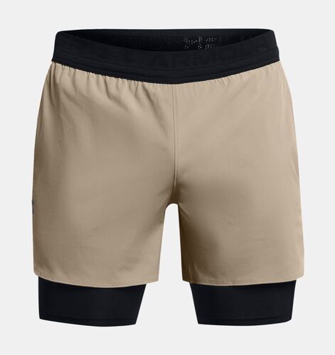 Under Armour Ua Peak Woven 2In1 Sts - timberwolf taupe