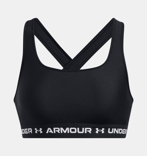 Under Armour Crossback Mid Bra - black