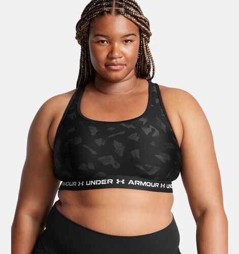 Under Armour Crossback Mid Print&-Ppl - black