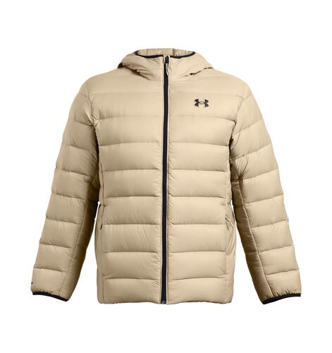 Under Armour Legend Down Hooded Jacket - city khaki