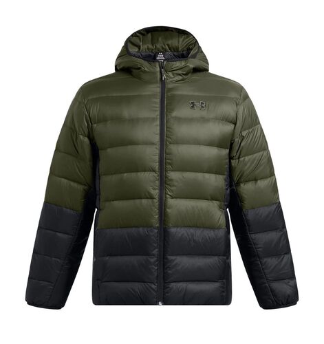 Under Armour Legend Down Hooded Jacket - marine od green