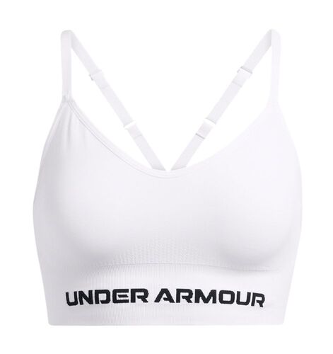 Under Armour Vanish Seamless Low Bra - white