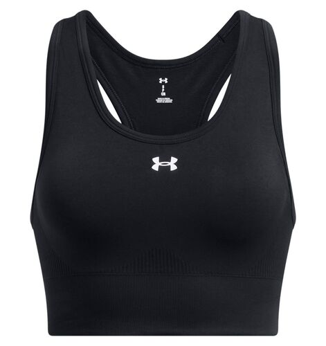 Under Armour Vanish Seamless Mid Bra - black
