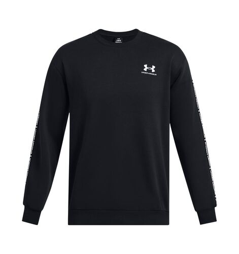 Under Armour Ua Icon Fleece Crew Taping - black