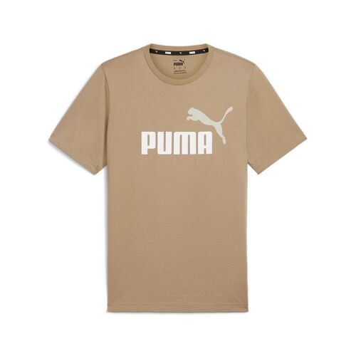 Puma Ess+ 2 Col Logo Tee - oak branch