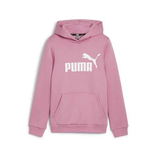 Puma Ess Logo Hoodie Fl G - mauved out