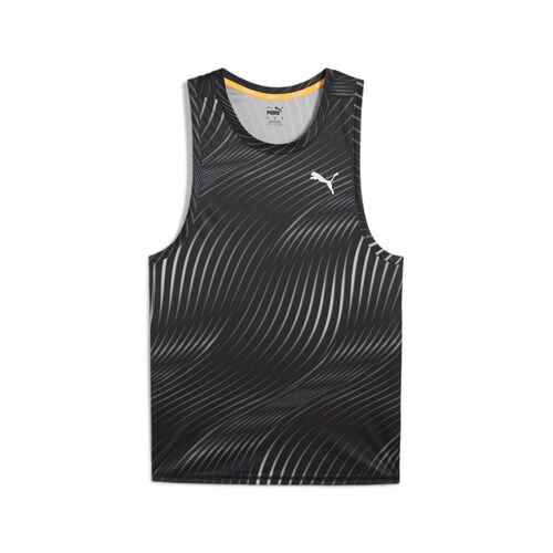 Puma Run Favorite Aop Singlet M - puma black-q3 print