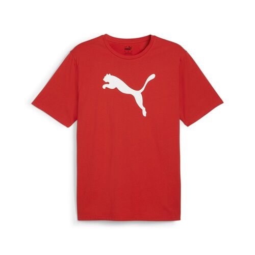 Puma teamRISE Logo Jersey Cotton - rot