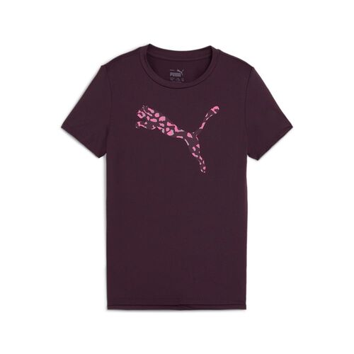 Puma Train Favorite Tee G - midnight plum