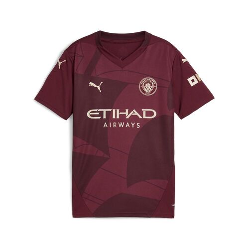 Puma MCFC Third Jersey Replica Jr - rot