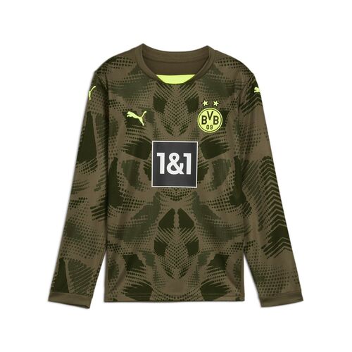 Puma BVB GK Jersey Replica LS Jr - gr�n